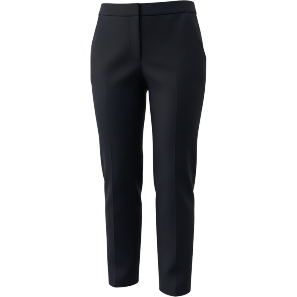 Joseph Ribkoff Trouser Pants Woman 14  Black Straight Zip Classic Career Capsule